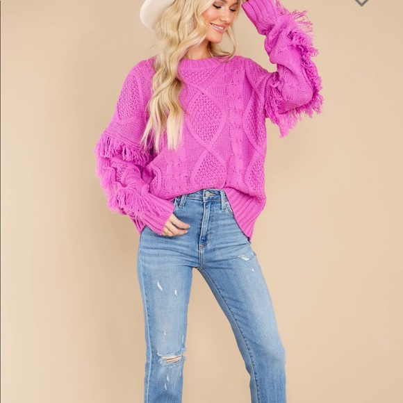 Fuchsia Sweater - Picture 6 of 12